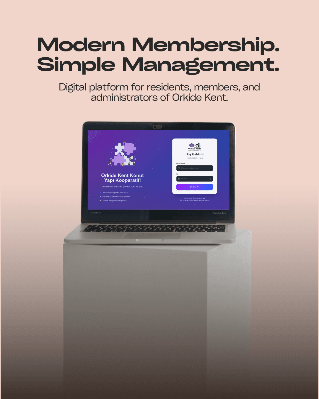 Orkide Housing Cooperative | Kooperatif Website